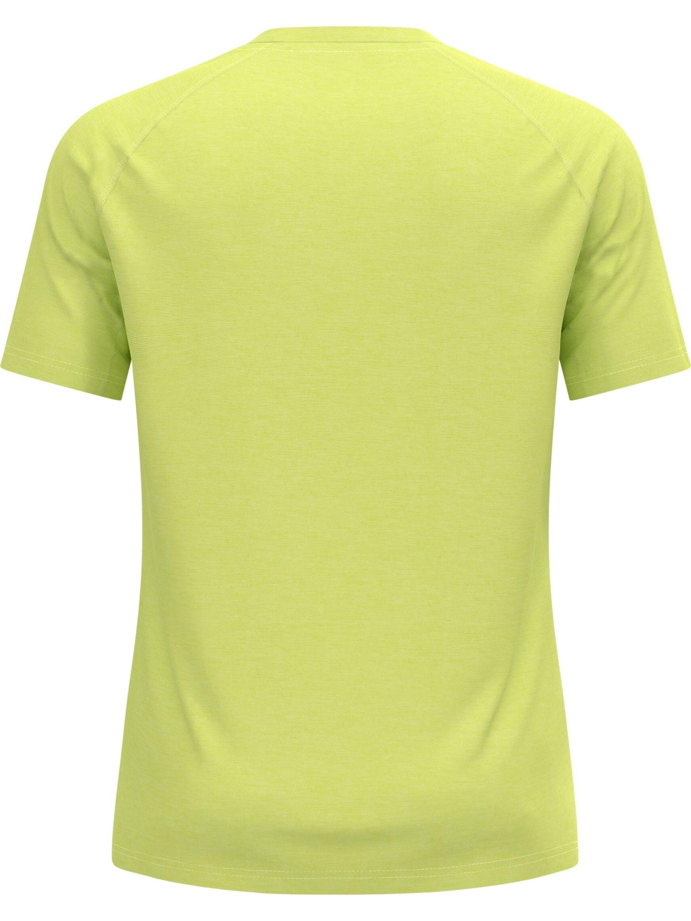 T-Shirt fonctionnel 'X-ALP PW 115' ODLO en jaune