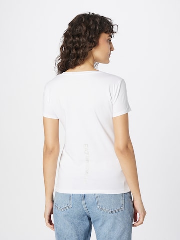 T-shirt EA7 Emporio Armani en blanc