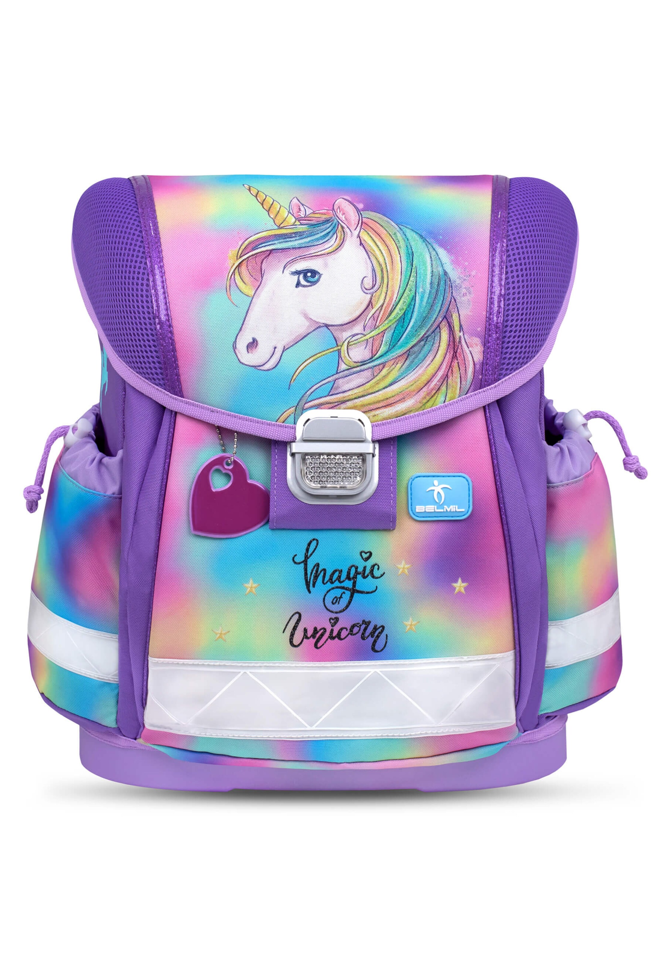 Belmil Schulranzen-Set 'Classy' in Lila