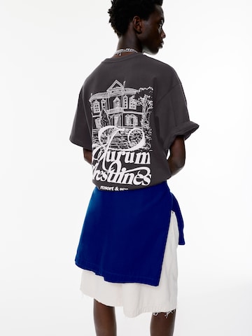 Pull&Bear Paita 'AURUM CRESTLINES' värissä sininen