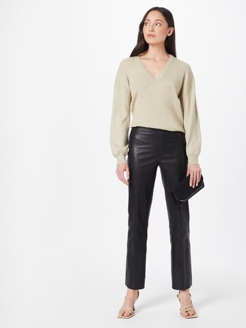 MSCH COPENHAGEN Sweater 'RACHELLE' in Beige