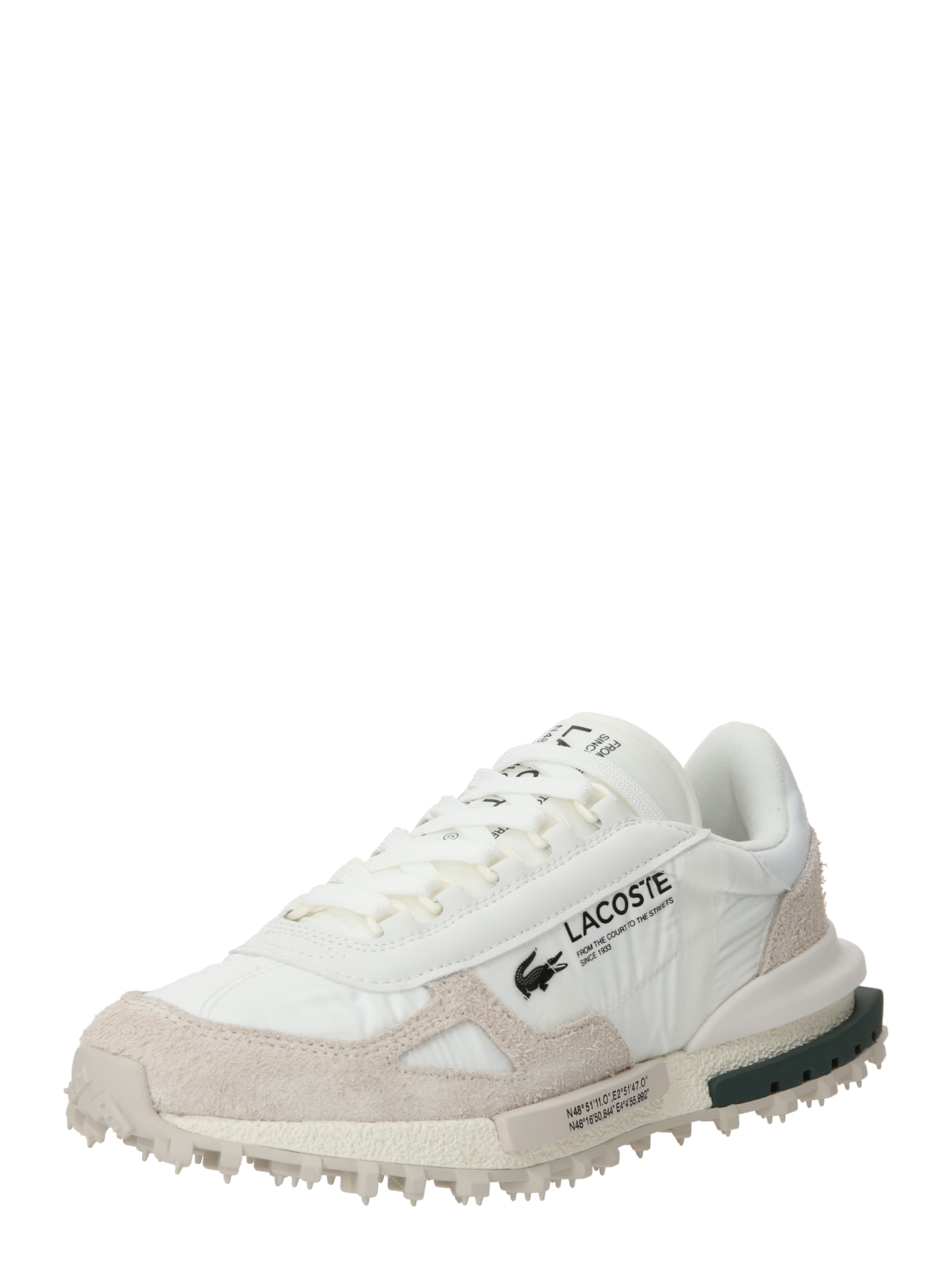 Baskets basses 'Elite Active' LACOSTE en blanc : devant