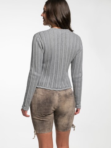 SPIETH & WENSKY Knit cardigan 'Edis' in Grey