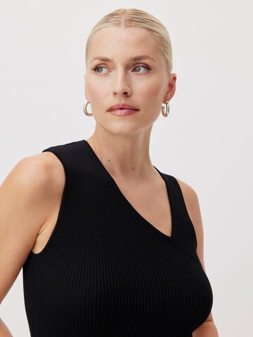 LeGer by Lena Gercke - Top de punto 'Mathilde' en negro