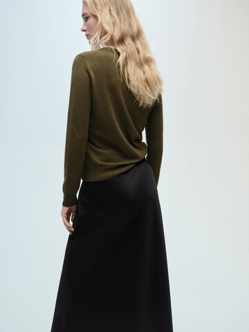 MANGO Pullover 'LUCCA' i grøn