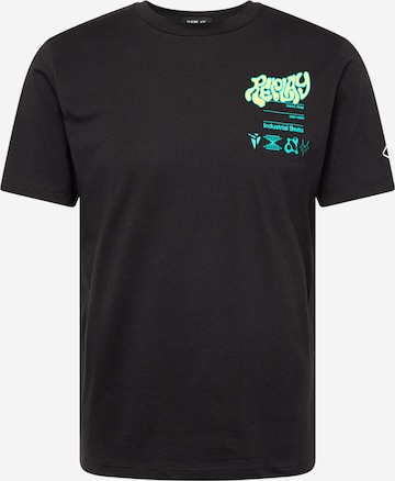 REPLAY - Camiseta en negro: frente