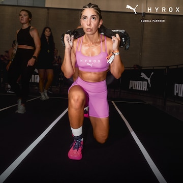 PUMA Bustier Sport bh 'Puma x Hyrox Move' in Lila