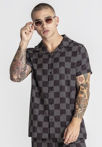 Gianni Kavanagh Regular Fit Hemd 'Piazza' in Braun: Vorderseite