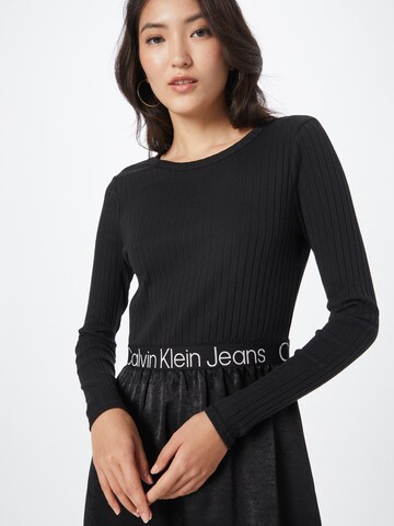 Calvin Klein Jeans Kleid in Schwarz