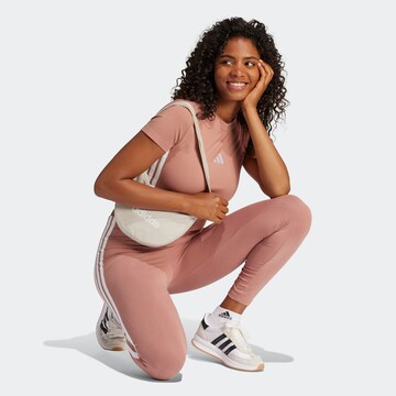 ADIDAS SPORTSWEAR Skinny Sporthose 'Essentials' in Pink