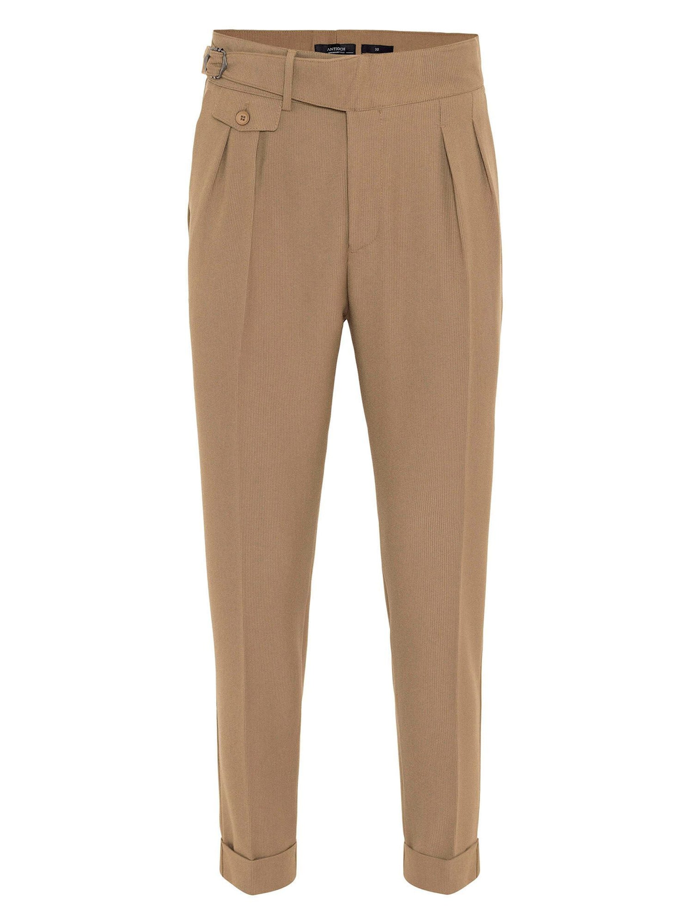 Antioch - Regular Calças em bege: frente
