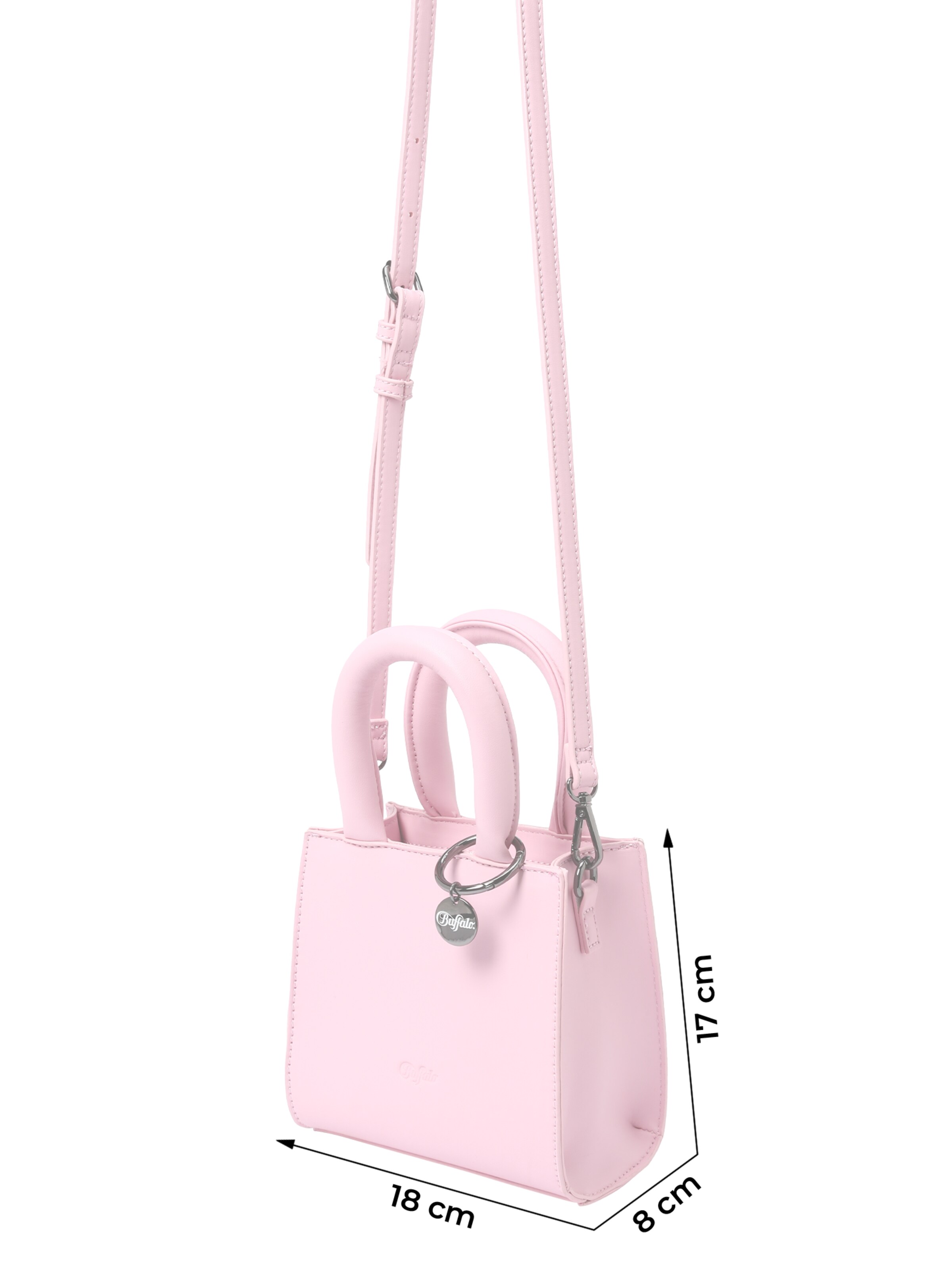 BUFFALO Handbag 'Boxy' in Pink