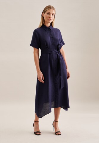 SEIDENSTICKER Shirt Dress 'The Linens' in Blue