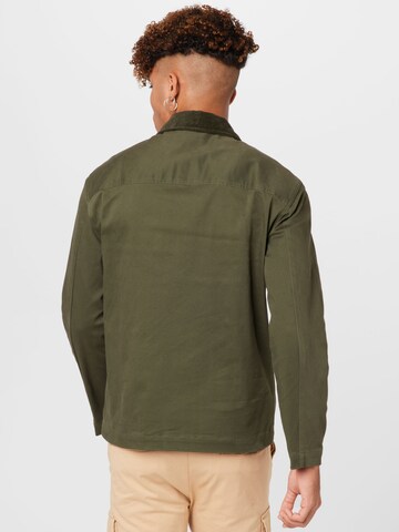 ABOUT YOU x Alvaro Soler Between-Season Jacket 'Tammo' in Green