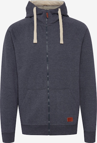 BLEND - Sudadera con cremallera 'Speedy' en azul: frente