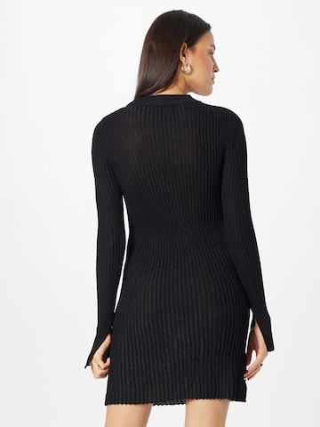 Gina Tricot Knitted dress 'Asta' in Black