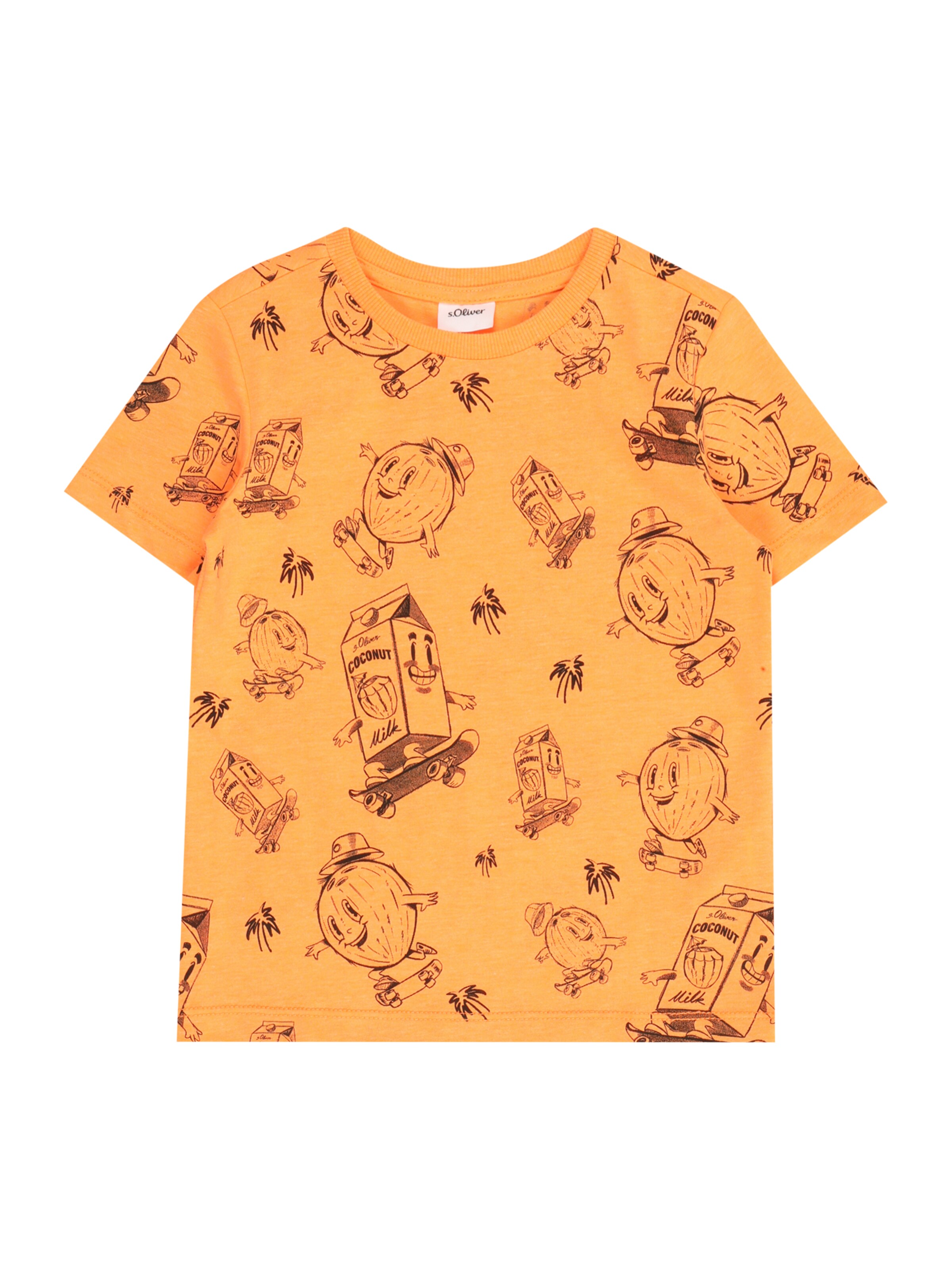 s.Oliver Tričko - Oranžová: predná strana