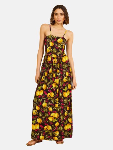 Robe Friends Like These en noir : devant