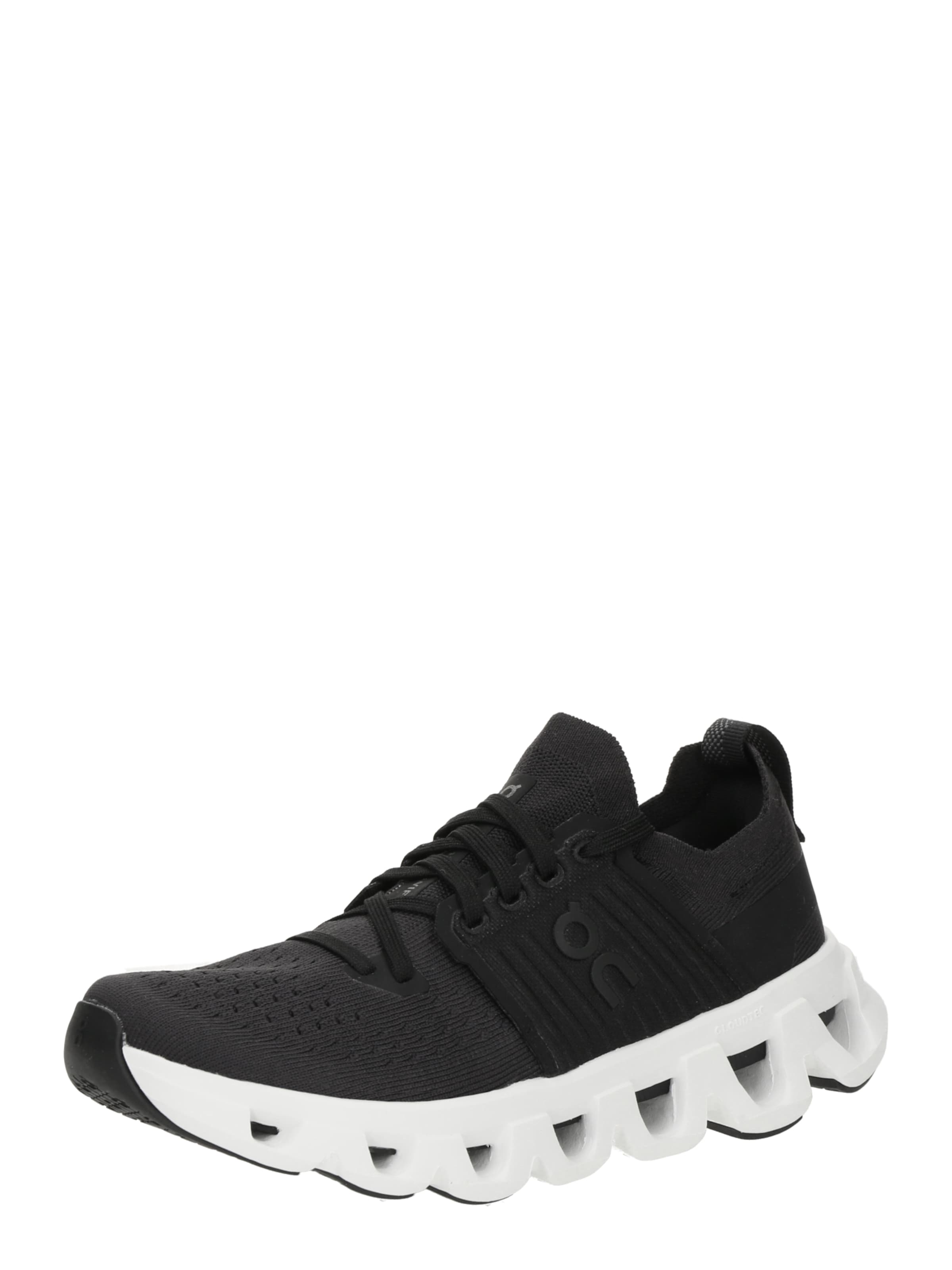 On Løbesko 'Cloudswift 4' i sort: forside