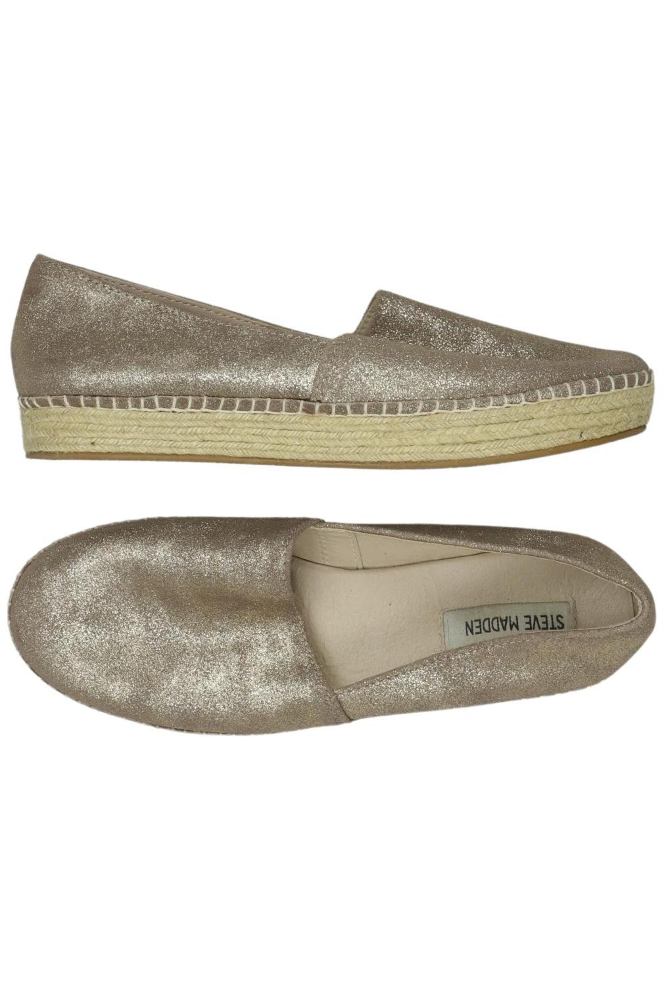 STEVE MADDEN Flats & Loafers in 38 in Silver: front