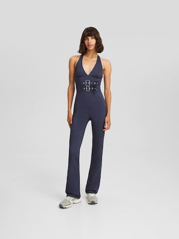 Bershka Jumpsuit in Blau