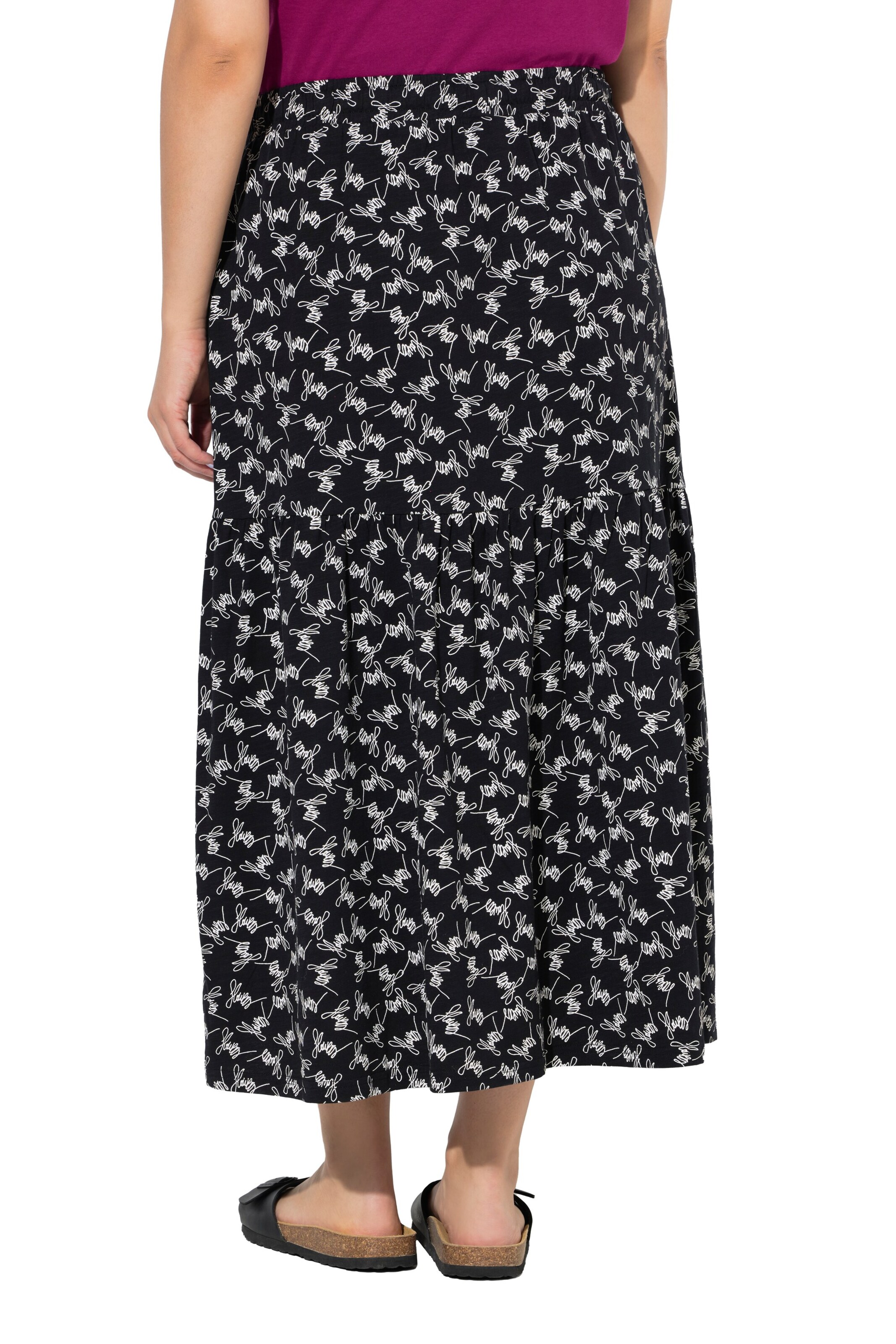 Ulla Popken Rock in Schwarz