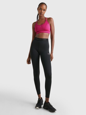 Tommy Hilfiger Sport Bustier BH in Pink