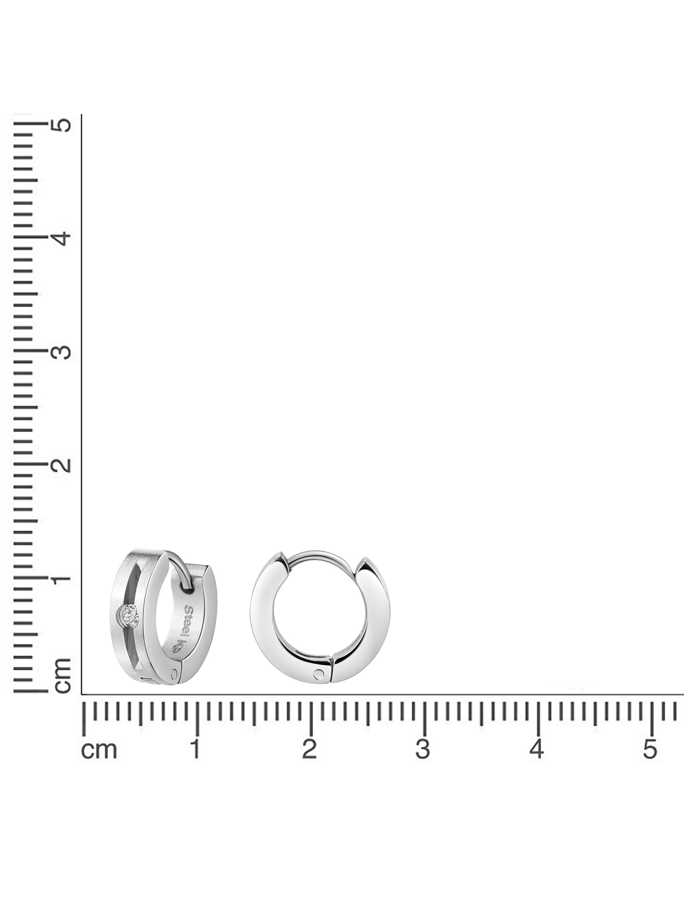 Zeeme Earrings in White