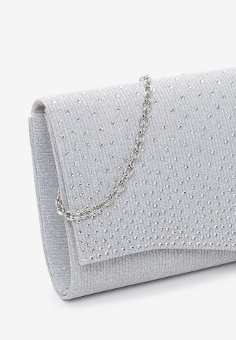 TAMARIS Clutch 'Amalia' in Silver