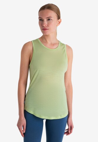 ICEBREAKER Sports Top 'Cool-Lite Sphere III' in Green: front