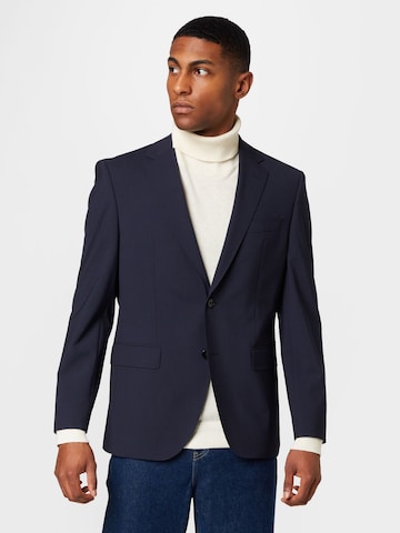 Coupe regular Veste de costume 'Jeckson' BOSS en bleu : devant