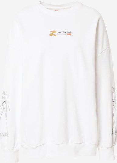 LEVI'S ® Majica 'Graphic Prism Crew' | mešane barve / bela barva, Prikaz izdelka