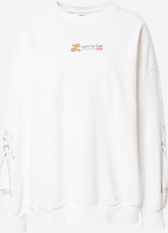 LEVI'S ® Sweatshirt 'Graphic Prism Crew' in White: front