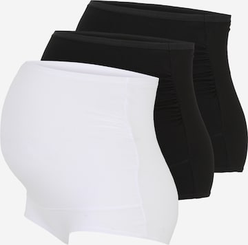 juoda Lindex Maternity Kelnaitės paaukštintu liemeniu: priekis