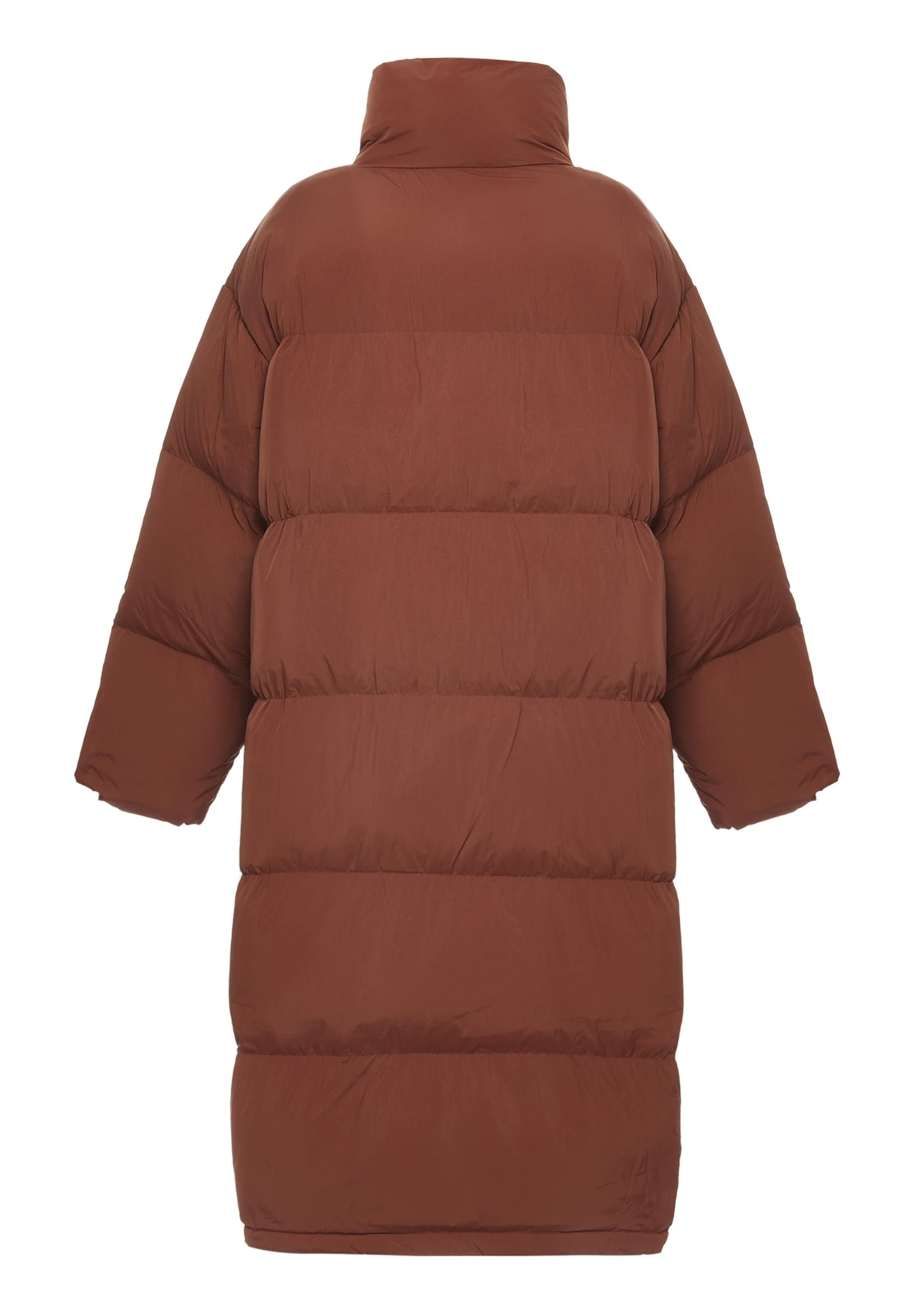 MYMO Χειμερινό παλτό σε καφέ