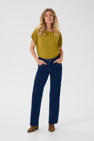 Cream Regular Jeans in Blauw