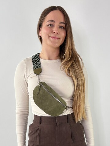 lePelou Fanny Pack 'NOA small' in Green