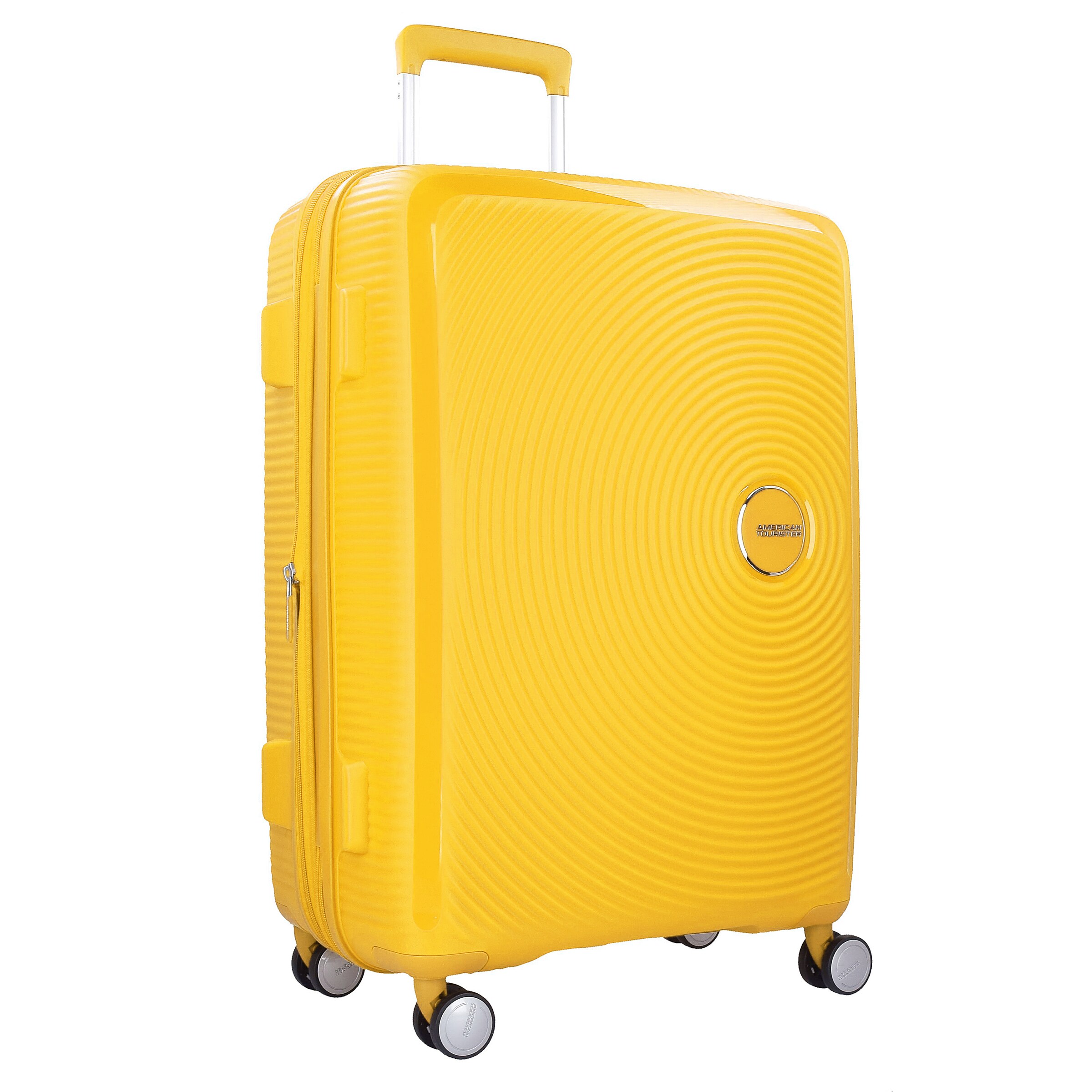 American Tourister Trolley 'Soundbox' in Yellow