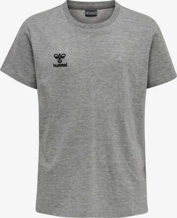 T-Shirt fonctionnel 'Move' Hummel en gris : devant