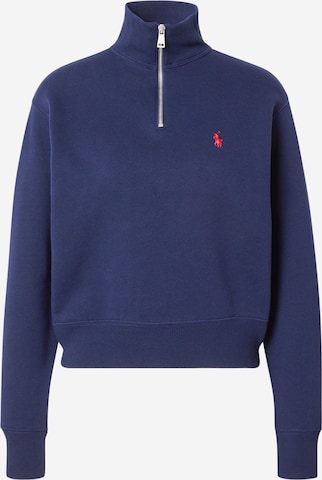 Sweat-shirt Polo Ralph Lauren en bleu : devant