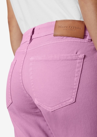 Marc O'Polo Slimfit Hose 'ALBY' in Lila