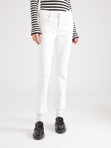 GAP Regular Jeans 'CLASSIC' in White: front