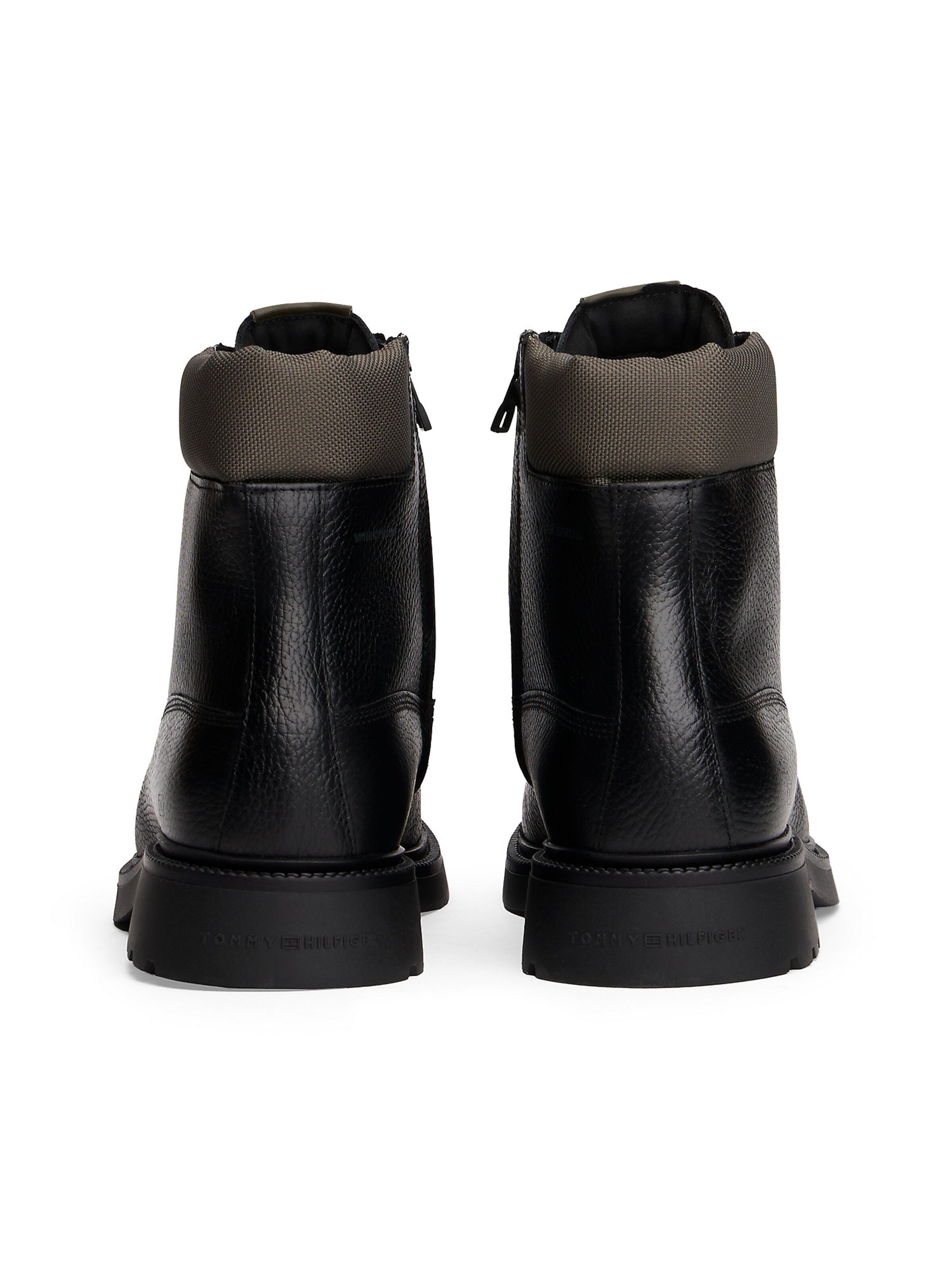 TOMMY HILFIGER Lace-up boots in Black