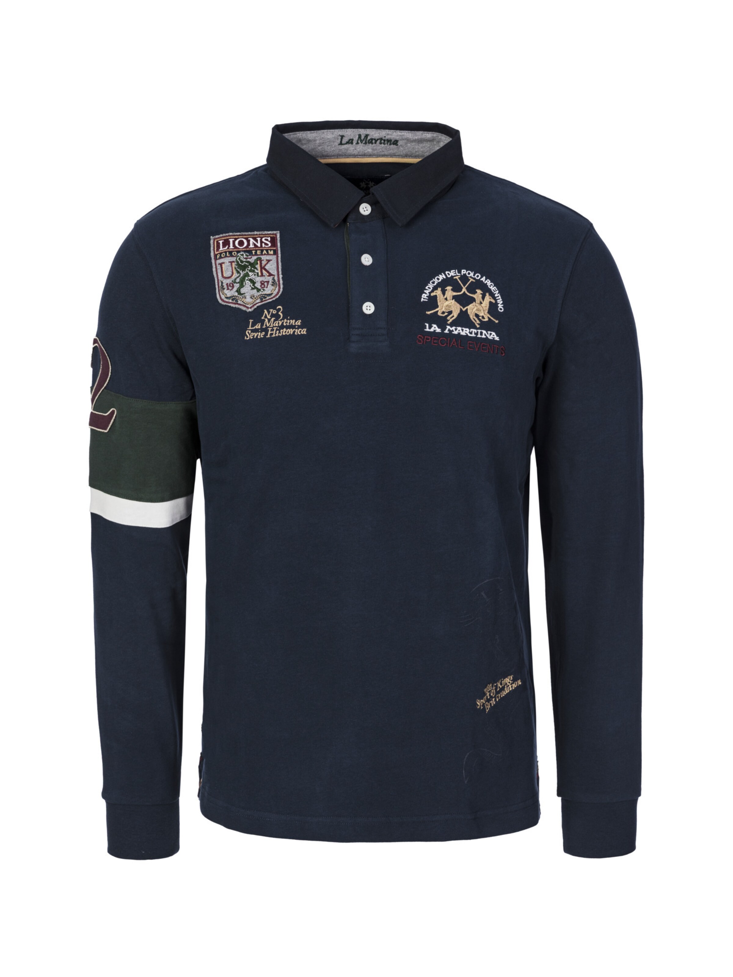 Karl Lagerfeld Shirt ' MBP600 ' in Blauw: voorkant