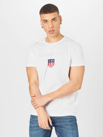 GANT T-Shirt in Weiß: predná strana