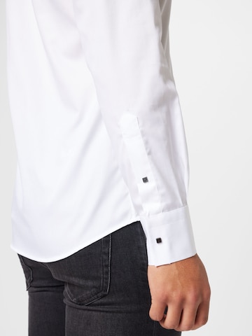 Karl Lagerfeld Средняя посадка Рубашка в Белый