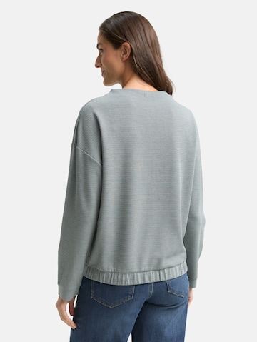 TOM TAILOR Sweatshirt in Green