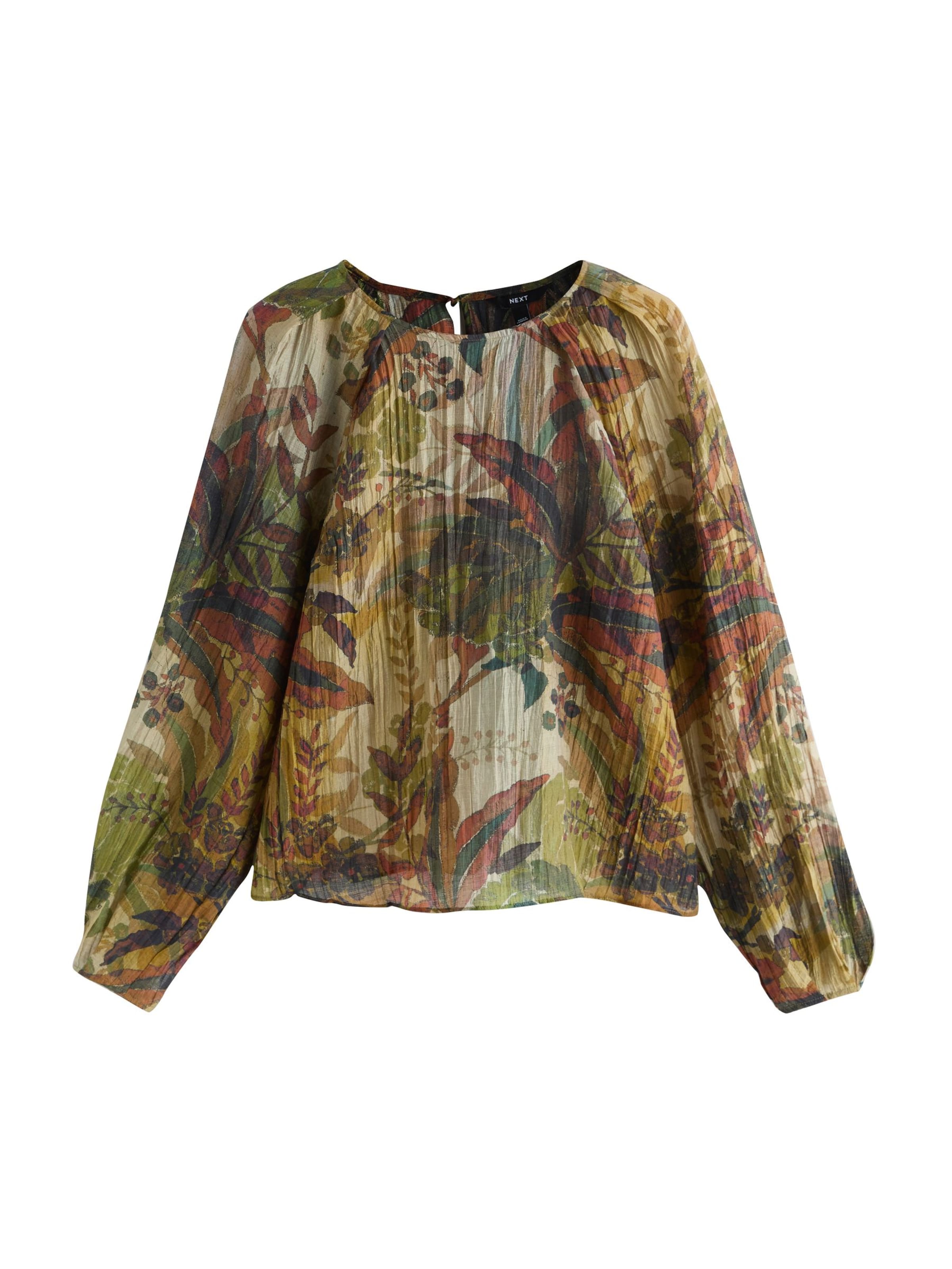 Next Bluse in Grün: Vorderseite