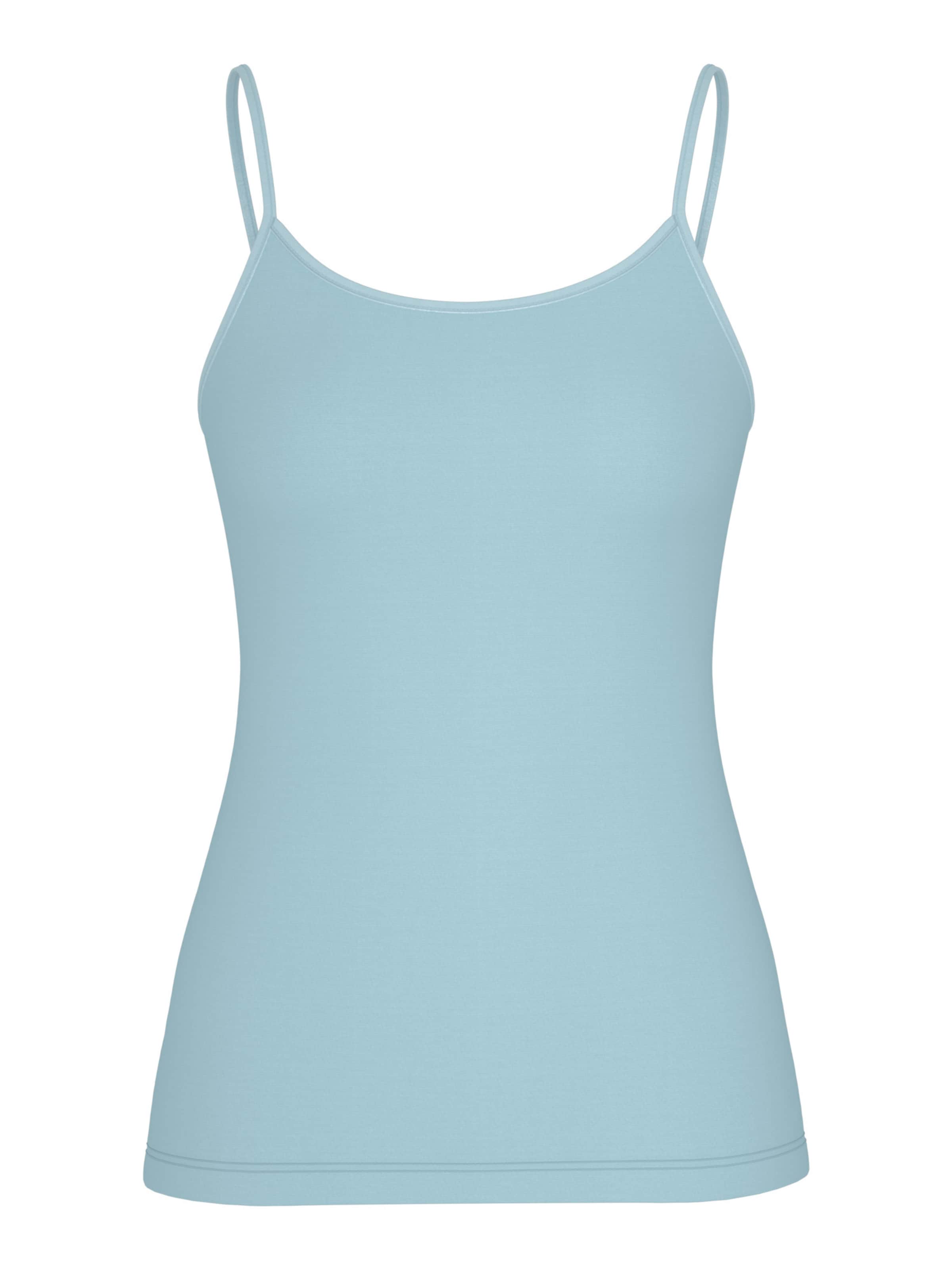 Haut 'Emotion' Mey en bleu : devant