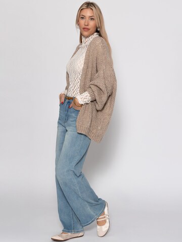 SASSYCLASSY Oversizestrickjacke‌‌‌‌‌‌ in Beige